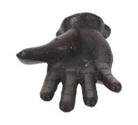 HEALSOPTHY Gancio da Parete in Ghisa Creativo e Resistente Appendiabiti Multiuso Forma di Mano per Ingresso Soggiorno e Bagno Supporto Robusto per Asciugamani Cappelli e Giacche