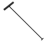 HEALSOPTHY Gancio Sollevatore per Chiusini in Acciaio Inox Resistente Maniglia Ergonomica per Sollevamento Stabile Adatto per Coperchi di Tombini e Porte Avvolgibili Strumento Versatile per