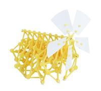 HEALSOPTHY Giocattolo Puzzle Educativo a Energia Eolica, Set Costruzione Meccanica Stem, Gioco Scientifico a Carica Interattivo per Apprendimento Creativo e Sviluppo Motorio