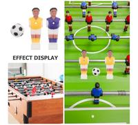 HEALSOPTHY Gioco Da Tavolo Di Calcio Balilla In Miniatura Accessori Per Giochi Da Tavolo In Miniatura Campi Di Ricambio Per Biliardino Personaggi D'Azione Da Calcio Accessori Per Giochi
