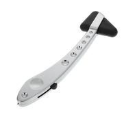 HEALSOPTHY Martello Neurologico Portatile in Lega di Zinco Triangolare Impugnatura Ergonomica e Manico per Diagnosi Medica e Test Riflessi in Ambito Clinico Ospedaliero Colore Colore Casuale