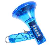 HEALSOPTHY Megafono Giocattolo Cambia-voce per Bambini, Tromba Elettrica in Plastica Abs Sicura e Colorata, Presa Ergonomica per Sviluppare L’udito la Comunicazione Genitore-figlio