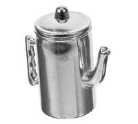 HEALSOPTHY Miniatura Caffettiera Per Decorazioni Accessorio Realistico Per Case Delle Bambole Piccola e Delicata Per Paesaggi e Layout Di Miniature