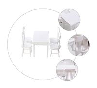 HEALSOPTHY Miniature Mobili Legno Tavolo e per Casa delle DIY per Collezionisti e Decorazioni Presepe