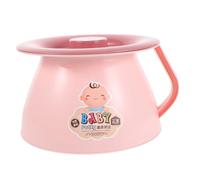 HEALSOPTHY Orinale Portatile con Coperchio Rosa Vasino da Camera Ergonomico per Adulti Secchio Urinatoio Leggero per Viaggi Campeggio e Uso Notturno Vasino Emergenza per Anziani e Donne