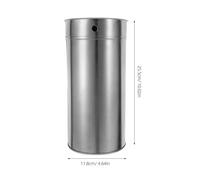 HEALSOPTHY Piastra Di Petri In Acciaio Inossidabile Provetta Per Strumenti Da Laboratorio Con Coperchio Provetta Per Utensili In Acciaio Inossidabile