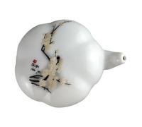 HEALSOPTHY Piatto d Inchiostro in Porcellana Forma di Fiore di Prunus Contenitore Acqua per Calligrafia e Pittura Ceramica Durevole e Multifunzionale per Artisti e Amanti della Cultura