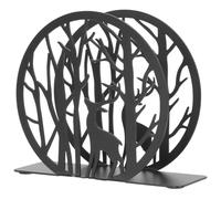 HEALSOPTHY Portatovaglioli Design Animale e Albero Moderno in Ferro Nero Resistente All'usura Superficie Liscia, per Cena e Ristorante