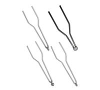 HEALSOPTHY Punte per Pirografia e Elemento Riscaldante Rapido 4 Pezzi Design ad Alta Resistenza in Metallo Argento per Penne Elettriche, per Lavori di Pirografia in Movimento