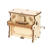 HEALSOPTHY Puzzle Legno Pianoforte 3D per Musicale da Te Kit Assemblaggio Facile per Natale Puzzle in 1 Set