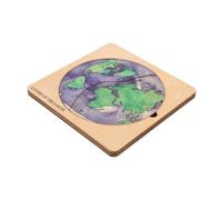 HEALSOPTHY Puzzle Struttura in Legno per Kit Educativo Geografia Gioco Didattico per Apprendimento Decorazione Stanza Assemblaggio Manuale Globo