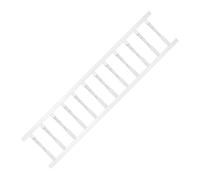 HEALSOPTHY Ringhiera in Legno Bianca Miniatura 12 Colonne per Mobili e Accessori di Mini Case Corrimano Decorativo Ecocompatibile per Modellismo e Case delle Bambole Dettaglio Pratico per