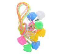 HEALSOPTHY Scatola Porta Denti da Latte per Bambini, Contenitore Portaoggetti Ricordo Compatto e Leggero, Salva Denti Decidui per Conservare i Momenti D’infanzia, Set da 10 Pezzi Colorati