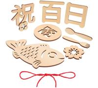 HEALSOPTHY Segnaposto Fotografici in Legno Decorazioni Per Giorni Di Vita Accessori Commemorativi Sicuri Per Idee Regalo Femminili e Decorazioni Battesimo