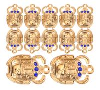 HEALSOPTHY Set 20 Pezzi Ciondoli in Lega Antichi a Forma di Insetto Egiziano, per Creazione Gioielli Fai da Te, Collane e Portachiavi Artigianali, Regalo Decorativo per Feste e Ricorrenze