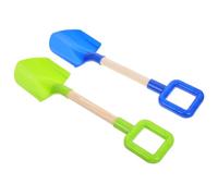 HEALSOPTHY Set 2pezzi Pala da Neve con Manico in Legno, Pratica e Sicura, per Atmosfera Estiva e Giochi All'aperto sulla Spiaggia