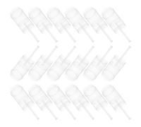 HEALSOPTHY Set 30 Pezzi Contenitori Push-up Rotondi in Pp per Torte e Cheesecake, Facili da Spingere e Sicuri, per Bakery e Decorazioni Fai-da-te