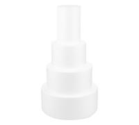 HEALSOPTHY Set 4 Pezzi Manichini Creativi per Torte in Schiuma Bianca Modelli per Decorazioni di Torte Fai da Te Oggetti di Scena per Foto e Artigianato per Lezioni d'Arte e Preparazione