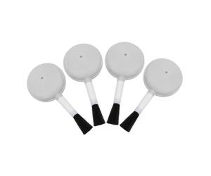 HEALSOPTHY Set 4 Pezzi Soffiatore per Polvere Fotocamera Spazzola Delicata, Soffiatore D'aria Manuale per Lenti e Tastiera, Kit Pulizia Portatile per Fotografi e Dispositivi Elettronici