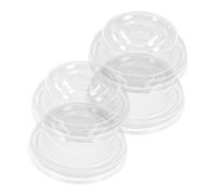 HEALSOPTHY Set 4pezzi Accessori per Tiralatte in Silicone Durevole e Affidabile, Pompe a Vuoto Manuali ed Elettriche per Allattamento, per Famiglie e Centri di Confinamento