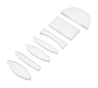 HEALSOPTHY Set 7 Pezzi Lenti Ottiche Concave e Convesse in Acrilico Per Esperimenti Scientifici e Insegnamento Della Fisica, Strumenti Didattici Trasparenti Per Laboratorio e Lezioni Scolastiche