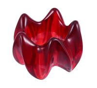 HEALSOPTHY Strumento Gua Sha in Resina, Massaggiatore a Forma di Loto Rosso, Effetto Massaggio e Stimolo della Circolazione, per Massaggio Corpo Completo, Raschiatura e Digitopressione