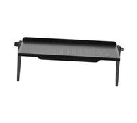 HEALSOPTHY Supporto Monitor Regolabile Nero per Router e Organizer da Scrivania Scaffale per Computer e Tv Portaoggetti Anti-foratura per Spazi Ordinati