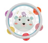 HEALSOPTHY Tamburello Portatile Per Ragazzo Ragazza, Strumento Musicale a Percussione Campane Per Feste Ed Educazione Musicale, Tamburo a Mano Resistente e Facile Da Suonare Per Sviluppo Del Ritmo