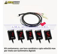 HEALTECH Contamarce Kit GPX-U01+GPXT ROSSO. BENELLI TNT 300 2016 2017 2018 2019