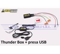 HEALTECH Thunder Box+presa USB FANTIC Caballero 500 Scrambler 2018 2019 2020