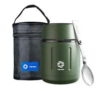 Healter Contenitore termico per alimenti caldi Portapranzo termico Thermo per alimenti caldi Portapranzo termico per alimenti Termos pasta Thermo pappa neonati 500ml(Verde)