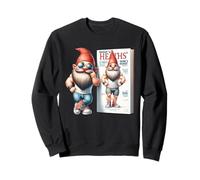 Health And Fitness Bodybuilder Gnome Graphic For Men Workout Felpa