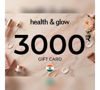 Health and Glow Gift Card 3000 INR Key - INDIA