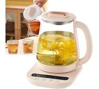 Health Pot, Pentola Sanitaria in Vetro per Uso Domestico da 1,8 L, Bollitore Multifunzionale, Bollitore per Il tè, Bollitore Elettrico per Acqua Calda