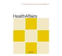 HealthAffairs. All’incrocio tra salute fisica, mentale e ambientale di Luciano Z
