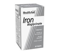 HealthAid Ferro Bisglicinato (ferro con vitamina C) compresse - 30 compresse