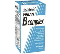 Healthaid Integratore B Complex Vegan vitamine gruppo B, 60 compresse