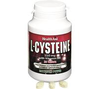 Healthaid Integratore Cisteina 550mg con Vitamina B6, 30 compresse