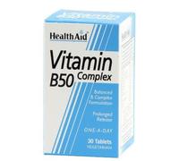 HealthAid Vitamin B50 Complex rilascio prolungato - 30 capsule