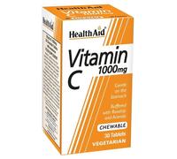 HealthAid Vitamina C 1000 mg sapore di arancia masticabile - 30 compresse