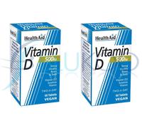 HealthAid Vitamina D 500iu - 60 compresse (confezione da 2)