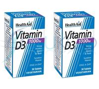 Health Aid Vitamina D3 1,000 Ui 30 Comp