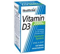 HealthAid Vitamina D3 2000iu - 120 compresse
