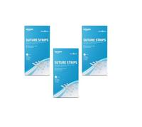 Healthcare By Amazon - Steri strip ipoallergeniche, 4 misure - 60 Unità, Confezione da 3 (Precedentemente un marchio Amazon Basic Care, stesso prodotto) - L'imballaggio può variare