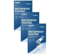 Healthcare By Amazon Waterproof Plasters (Transparent "Second Skin" High Protection),35 Count(20pc7 x 2cm,15pc 5 x 7.5cm)(Confezione da 3)(Precedentemente un marchio Amazon Basic Care,stesso prodotto)