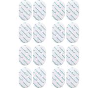 Healthcare World 16 Pcs Oval TENS Electrodes 7x4 Cm - 2.2 mm Pin Attachment Self-adhesive Replacement Electrodes for Omron TENS Machines, Boots 2BT And Old Models, Reusable Hydrogel Design