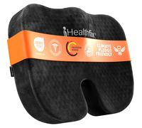 Healthfix Cuscino ortopedico per sedia da ufficio, scarico del coccige, con stra