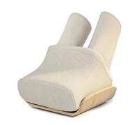 HealthRelife Massaggiatore per piedi con calore, esclusivo stinco airbag, 6 programmi, sollievo dal dolore, uso domestico, base in legno
