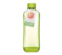 HEALTHY EATING KitchenCraft Borraccia impilabile in plastica Senza BPA, 1,1 Litri, Transparent/Gre, 1.1L
