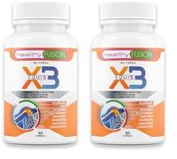 Healthy Fusion X3 Curcuma con Glucosamina, Condroitina e Collagene | Potente Anti-Infiammatorio e Antidolorifico Naturale | Elimina i Dolori Muscolari | Articolazioni e Ossa 90 Capsule